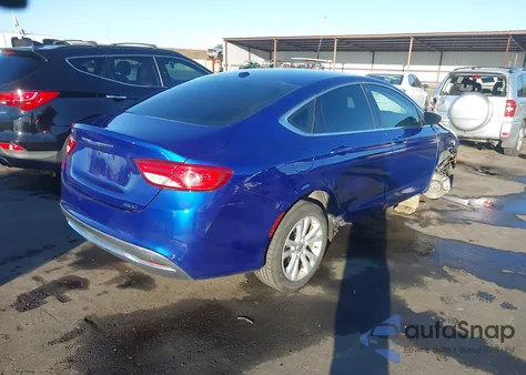 2015 Chrysler 200 Limited из США, поврежденный, VIN 1C3CCCAB9FN535026